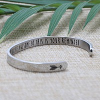 Funny Gifts For Women Inspirational Bangle For Her Birthday Gifts For Women Sister Daughter Best Friend Wife Girlfriend Bracelet