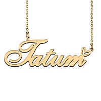 Huan Xun Custom Made Any Choker Name Necklace Personalized With Heart For Boys Girls Tatum