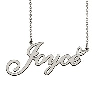 Heart Name Necklace For Women Silver Joyce Ideal