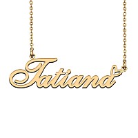 Huan Xun Custom Made Any Choker Name Necklace Personalized With Heart For Boys Girls Tatiana