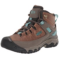 Keen Womens Targhee 3 Mid Height Waterproof Hiking Boots Toasted Coconutporcelain 9