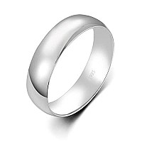 Boruo Silver Ring 925 Pure Sterling Silver Ring Sterling Silver Rings For Women Elegant Silver Band Rings For Women And Me