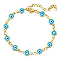 Choice Of All Evil Eye Bracelets Blue Eye Bracelet Evil Eye Jewelry Ojo Hamsa Bracelet 2023 Christmas Gifts For Teen Girls