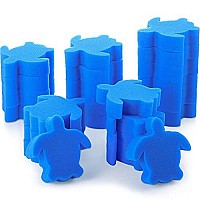 Chuangdi 24 Pieces Oil Absorbing Sponge For Hot Tub Swimming Pool And Spa Blue