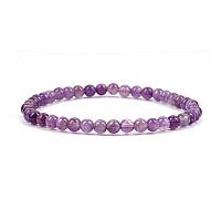 Cherry Tree Collection Small Medium Large Sizes Gemstone Beaded Bracelets For Women Men And Teens 4Mm Round Beads Ame