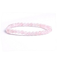 Cherry Tree Collection Small Medium Large Sizes Gemstone Beaded Bracelets For Women Men And Teens 4Mm Round Beads Ros