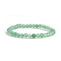 Cherry Tree Collection Small Medium Large Sizes Gemstone Beaded Bracelets For Women Men And Teens 4Mm Round Beads Gre