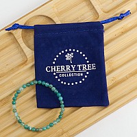 Cherry Tree Collection Small Medium Large Sizes Gemstone Beaded Bracelets For Women Men And Teens 4Mm Round Beads Lac