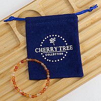 Cherry Tree Collection Small Medium Large Sizes Gemstone Beaded Bracelets For Women Men And Teens 4Mm Round Beads Car