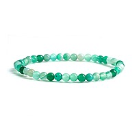 Cherry Tree Collection Small Medium Large Sizes Gemstone Beaded Bracelets For Women Men And Teens 4Mm Round Beads Lac