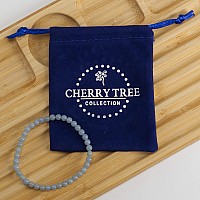 Cherry Tree Collection Small Medium Large Sizes Gemstone Beaded Bracelets For Women Men And Teens 4Mm Round Beads Ang