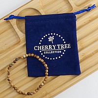 Cherry Tree Collection Small Medium Large Sizes Gemstone Beaded Bracelets For Women Men And Teens 4Mm Round Beads Pic