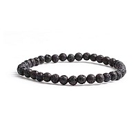 Cherry Tree Collection Small Medium Large Sizes Gemstone Beaded Bracelets For Women Men And Teens 4Mm Round Beads Lav