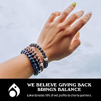 Lokai Silicone Beaded Bracelet For Men Women Nfl Football Collection Denver Broncos Logo Medium Silicone Jewelry Fashio