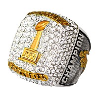 Spire Designs Fantasy Football Championship Ring Ffl Ring With Display Box 10