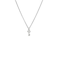 Lang Xuan Friendship Key Compass Necklace Message Card Moon Pendant Good Luck Elephant Pendant Chain Necklace With Gift Card