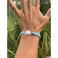 Sportybella Basketball Bracelet Charm Bracelet Basketball Jewelry Perfect Basketball Gift Light Blue