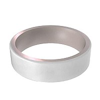 Qalo Womens Rubber Silicone Ring Switch Cosmic Holographic Reversible Rubber Wedding Band Breathable Durable Engagement Sili