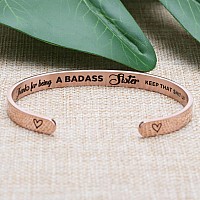 Joycuff Gifts For Sister Friendship Jewelry Women Birthday Christmas Graduation Gifts For Sister Classmate Thanks For Being A Si