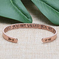 Joycuff Bracelets For Women Inspirational Friend Gifts For Wife Girlfriend Self Care Gifts For Her Amazon Smile Sign In You Are