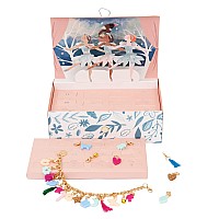 Meri Meri Winter Ballerina Charm Bracelet Advent Calendar Pack Of 1 Advent Calendar For Girls Ages 8 6875 X 2375 X 43