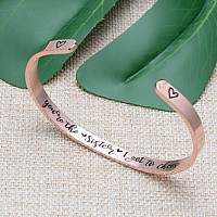 Joycuff Christmas Birthday Gifts To Sister Inspirational Sister Bracelets Sipmle Style Cuff Bangle For Friend Bestie Friendship