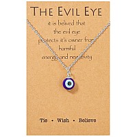 Long Tiantian Evil Eye Pendant Necklaceblue Turkish Glass Leather Rope Evil Eye Necklace For Women Men Lucky Protection Necklac