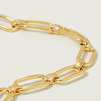 Mevecco Gold Beaded Bracelets18K Gold Plated Handmade Cute Satellite Diamond Cut Oval And Round Beads Rope Chain Dainty Bracele