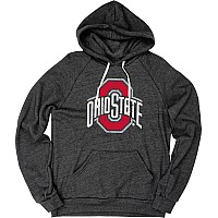 Ohio State Buckeyes Triblend Hoodie Vintage Icon Team Color Small