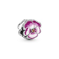 Pandora Pink Pansy Flower Charm Bracelet Charm Moments Bracelets Stunning Womens Jewelry Gift For Women In Your Life Made