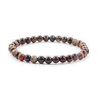 Cherry Tree Collection Small Medium Large Sizes Gemstone Beaded Bracelets For Women Men And Teens 6Mm Round Beads Pie