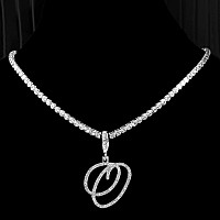 Ptjdsmf Cursive Silver Initial Pendant Necklaces Alphabet Pendant Miami Cuban Link Chain Necklace For Women Hip Hop Iced Out Let