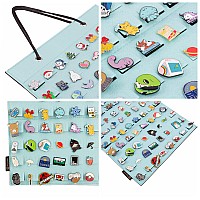 Hanging Brooch Pin Organizer Display Pins Storage Case Brooch Collection Storage Holder Holds Up To 96 Pinsnot Include Any