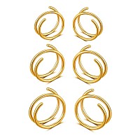 Double Hoop Earrings For Single Piercingdouble Earrings For One Hole Goldfake Piercing Silver Double Earring Handmade Cartila