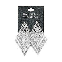 Badgley Mischka Womens Earrings Elegant Crystal Chandelier Drop Dangle Earrings Post Closure Size One Size Kite