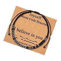 Joycuff Bracelets For Women Coworker Leaving Gifts Fashion Best Friend Bff Friendship Silk Wrap Bracelet Funny Birthday Long Dis