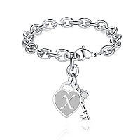 Tony Sandy Gifts For 15 Year Old Girls Jewelry Initial Charm Bracelets Women Teen Girls Gift Ideas Trendy Stuff Teenage Girls