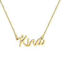 Yiyang Gold Necklaces Cute Simple Jewelry Stainless Steel Pendant Chain Birthday Gift For Women Girls Kira