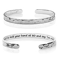 Carviell Personalized Bracelet Gifts For Wife From Husband Gifts For Girlfriend Birthday Gift For Her I Love You Stainless S