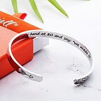 Carviell Personalized Bracelet Gifts For Wife From Husband Gifts For Girlfriend Birthday Gift For Her I Love You Stainless S