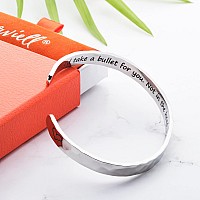 Carviell Cuff Bracelet Funny Gifts For Women Sister Cousin Best Friend Bracelet Bestie Gifts Bff Bracelets For Teen Girls