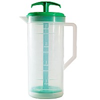 The Original Mixstir Mixing Pitcher Jbk Pottery Mixing Pitcher For Drinks Plastic Water Pitcher With Lid And Plunger With Ang