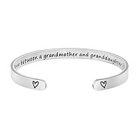 Joycuff Granddaughter Gifts From Grandma Gift From Granddaughter Grandmother Bracelets For Women Birthday Gift Ideas Personalize