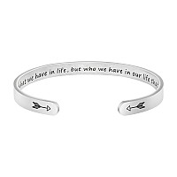 Joycuff Inspirational Gifts For Loss Of Loved One Inspire Bracelets For Women Who Has Tough Time Encouragement Gifts For Women