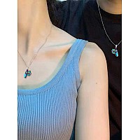 Yanchun Couple Gifts For Him Her Game Controller Necklaces Heart Matching Necklace For Bf And Gf Lock And Key Necklace For Coupl