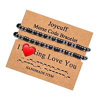 Joycuff Bracelets For Women Coworker Leaving Gifts Fashion Best Friend Bff Friendship Silk Wrap Bracelet Funny Birthday Long Dis