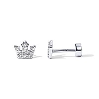 Pavoi 14K Gold Flat Backs Crown White Gold