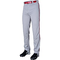 Rawlings Mens Standard Piped Greyscarlet Small