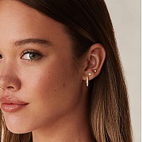 Pavoi 14K Flat Backs Flower Rose Gold