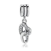 Me Jewelry Loves Dangle Charm 925 Sterling Silver Pendantgirl Beads Gifts For Women Braceletnecklace A0078